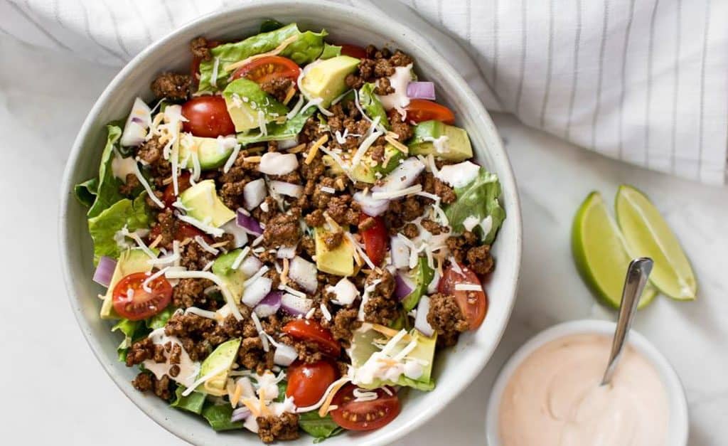 Low Carb Taco Salad