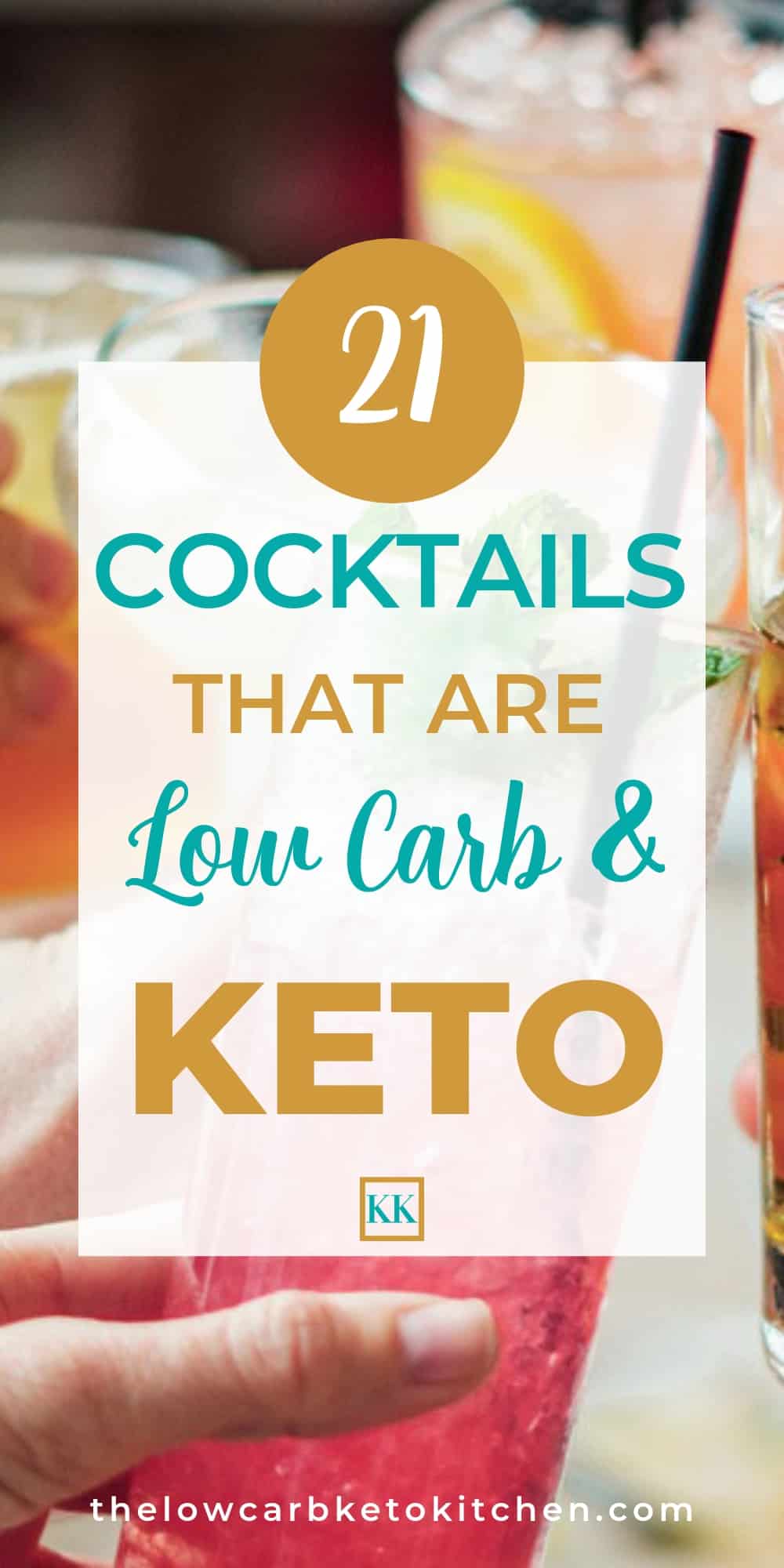 The Big Giant List of Low Carb & Keto Cocktails