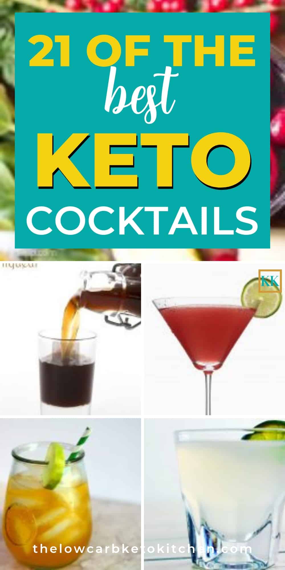 The Big Giant List of Low Carb & Keto Cocktails