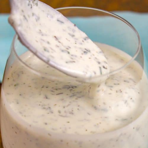 The Perfect Keto Ranch Dressing with Mix and Dip Directions