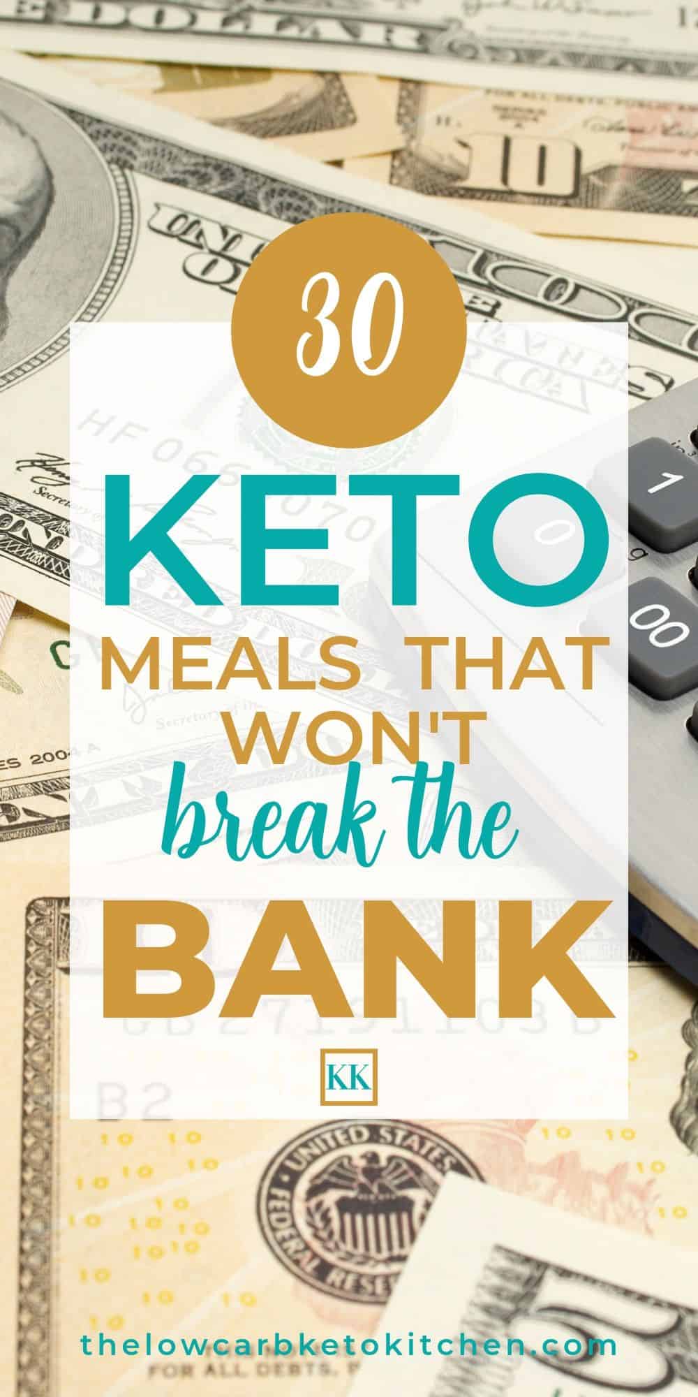 Cheap Keto Meals